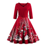 vintage-robe-noel-femme